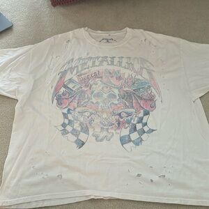 Distressed Graphic Tee